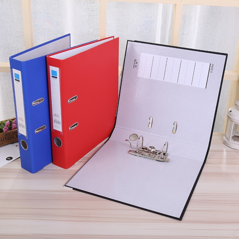 Binder A4 Lever - Przenośny segregator z dwoma pierścieniami, z
