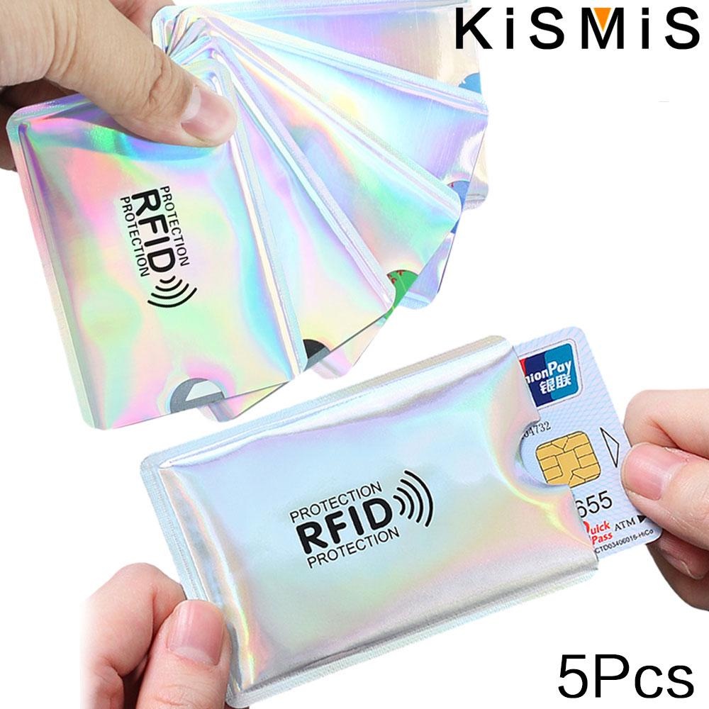 Index Card Holder - 5 szt. Ultracienki Portfel Blokujący RFID