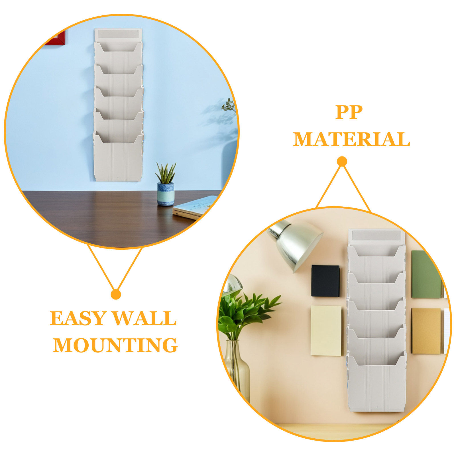 Regał na dokumenty montowany n – Magazine Holder Rack recenzja i cena