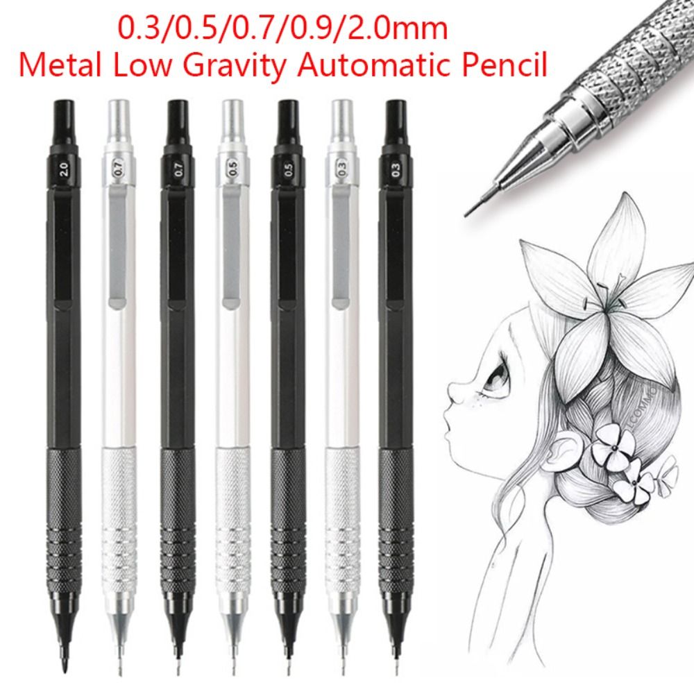Metalowy ołówek automatyczny,  – Mechanical Pencil 0.3 recenzja i cena