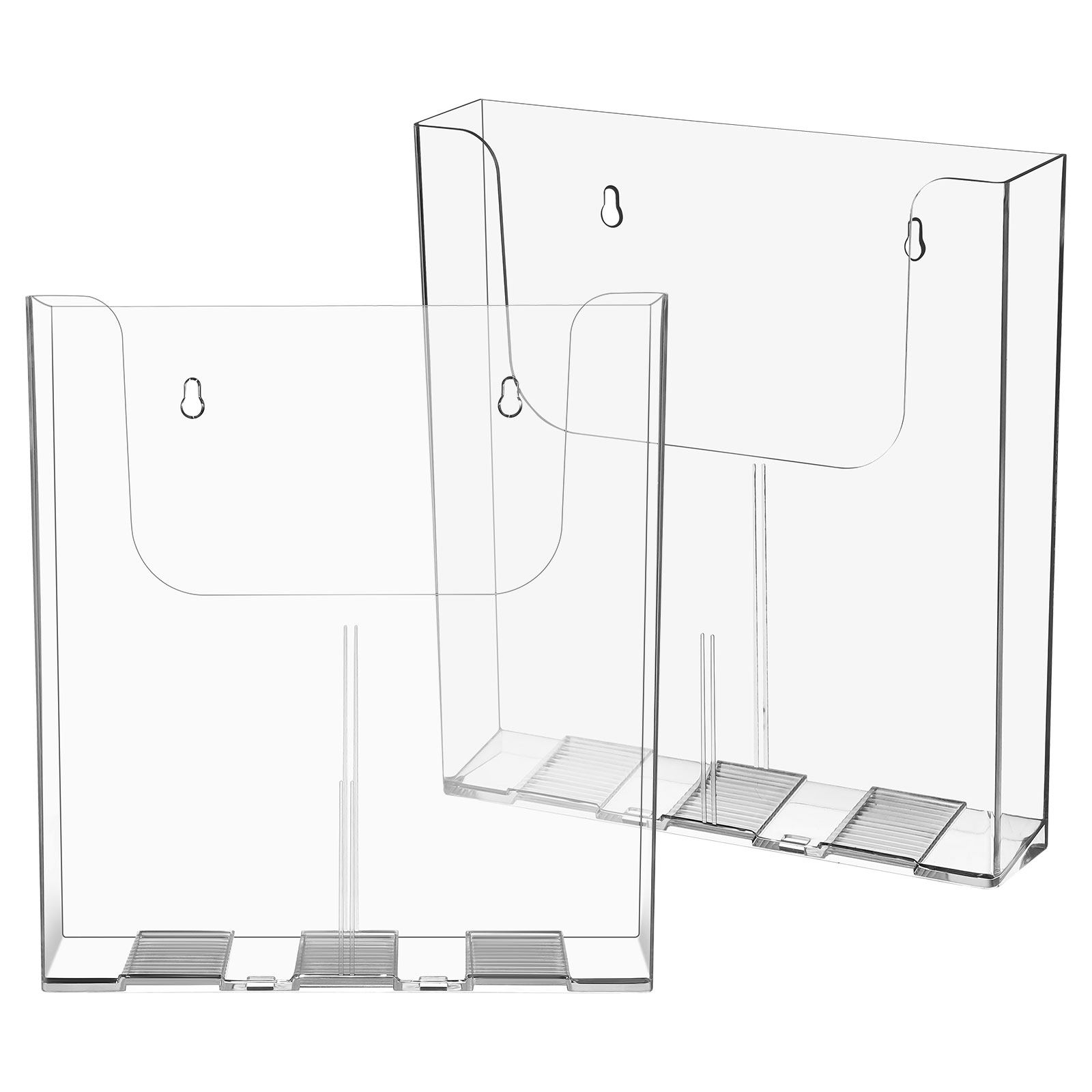2 sztuki przezroczystych, akry – Magazine Holder Rack recenzja i cena
