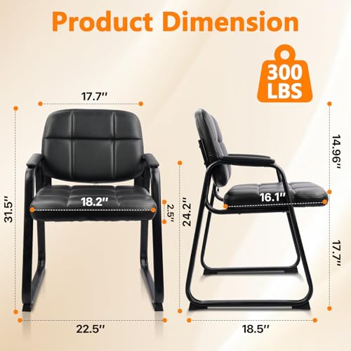 Krzesło dla gości do poczekaln – Leather Desk Pad recenzja i cena