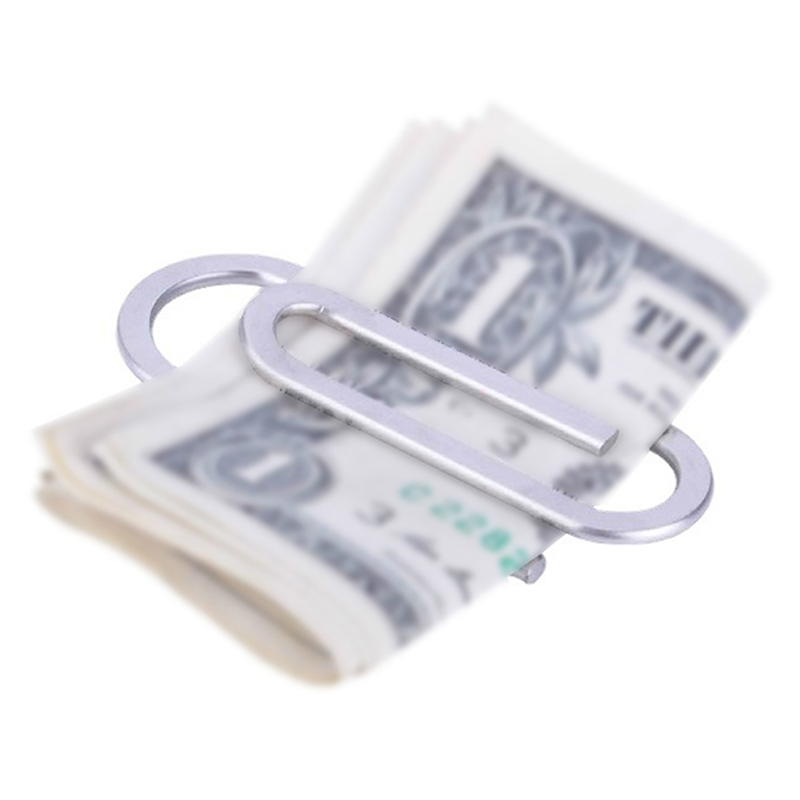 1 szt. Stalowy, smukły klips d – Index Card Holder recenzja i cena