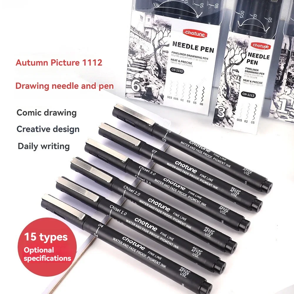 Czarne mikro długopisy, 15 roz – Copic Marker Sketch recenzja i cena