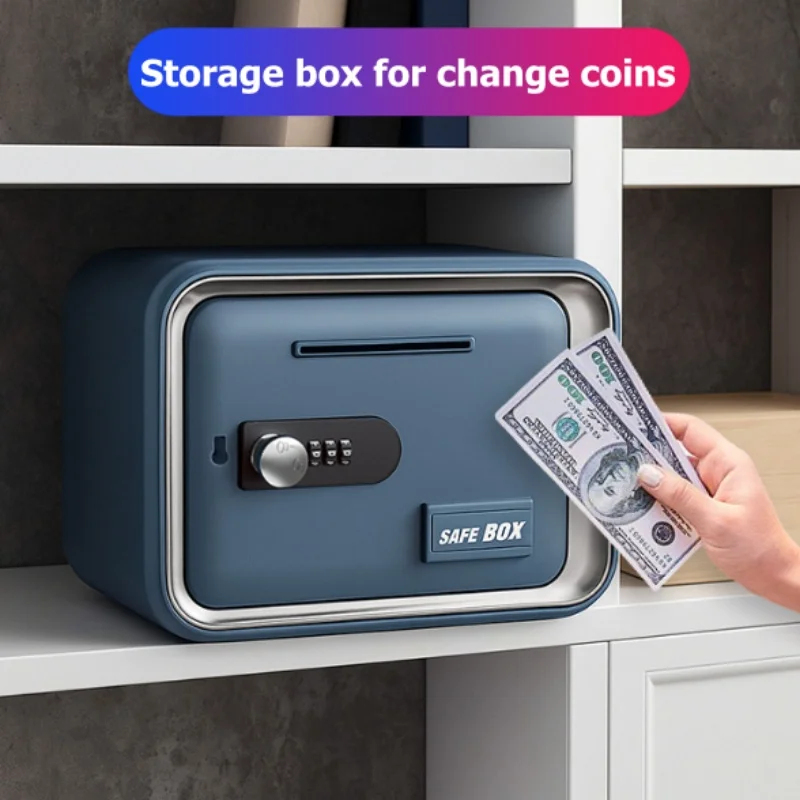 Sejf 24x18x15cm z zamkiem na k – Card Index Box recenzja i cena