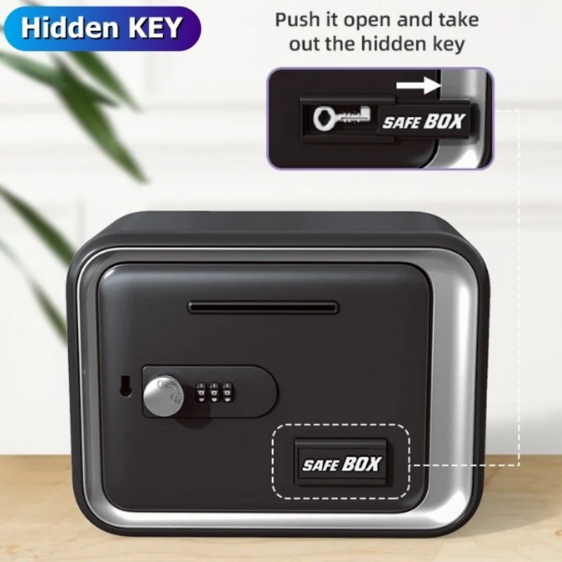Sejf 24x18x15cm z zamkiem na k – Card Index Box recenzja i cena