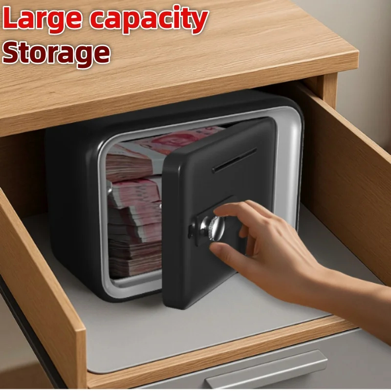 Sejf 24x18x15cm z zamkiem na k – Card Index Box recenzja i cena